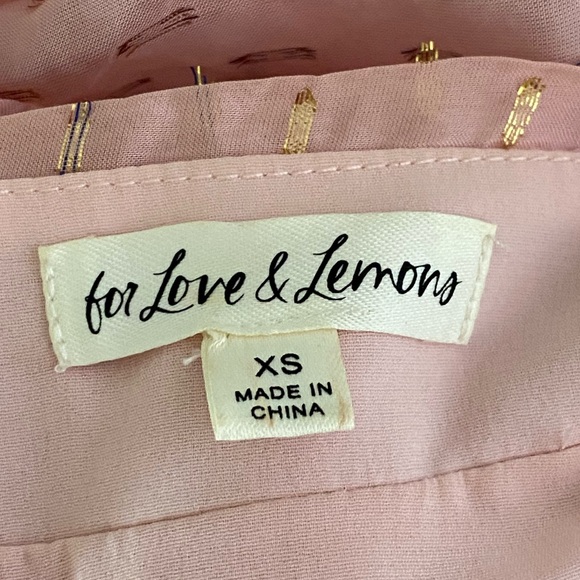 For Love and Lemons XS Chantal Long Sleeve Maxi Dress - Picture 13 of 15